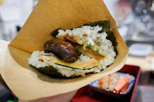 rice sandwich at Love Bento 素便當 in Kowloon