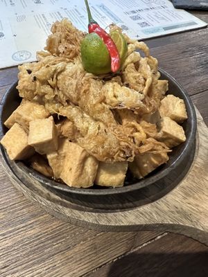 Sisig  at Full Lotus in Coron