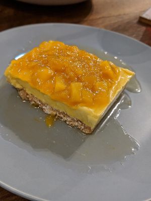 Vegan Mango Cheesecake at Full Lotus in Coron