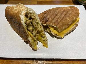 Cuban sandwich  at Mes Vegetarian Cafe 麥意斯咖啡蔬食 in Taichung