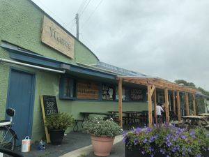 Exterior shot  at Y Garreg in Penrhyndeudraeth