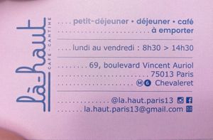  at Là-Haut in Paris