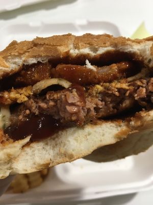 Cowboy Cheeseburger at Daily Veg in Wilmington