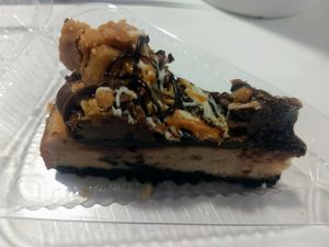 Peanut Butter Vegan Cheesecake at Daily Veg in Wilmington