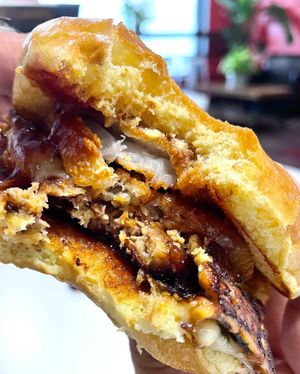 Cowboy cheeseburger   at Daily Veg in Wilmington