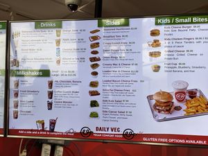 Menu   at Daily Veg in Wilmington