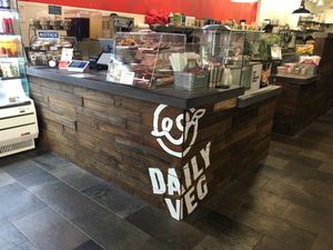 Order desk at Daily Veg in Wilmington