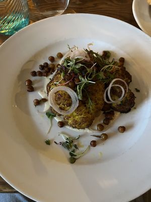 Cauliflower as main dish  at The Lewiston Loch Ness Inn in Drumnadrochit