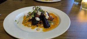 Starter: roasted carrots at The Lewiston Loch Ness Inn in Drumnadrochit