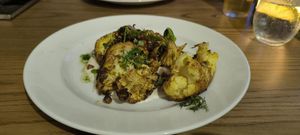 Main: roasted couliflour at The Lewiston Loch Ness Inn in Drumnadrochit