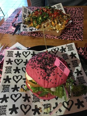 Food enough! 😆 at Vegan Junk Food Bar  - Rotterdam in Rotterdam