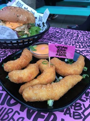 Shrimps at Vegan Junk Food Bar  - Rotterdam in Rotterdam