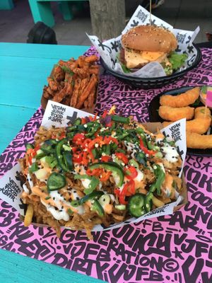 Kapsalon ❤️ at Vegan Junk Food Bar  - Rotterdam in Rotterdam