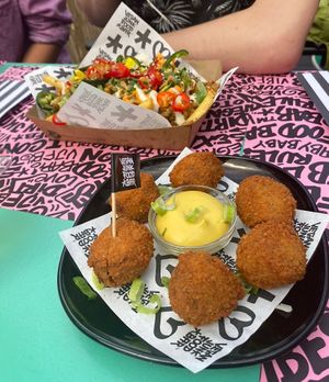 💜 at Vegan Junk Food Bar  - Rotterdam in Rotterdam