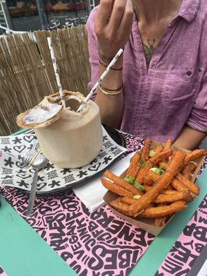 💜 at Vegan Junk Food Bar  - Rotterdam in Rotterdam