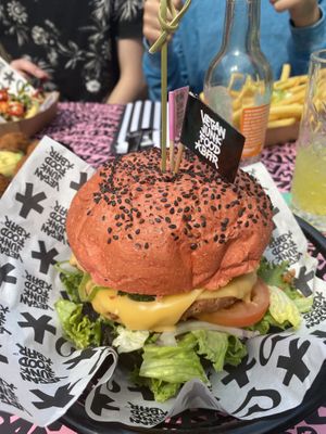 And my favorite burger ever, the notorius sumo burger😍 at Vegan Junk Food Bar  - Rotterdam in Rotterdam