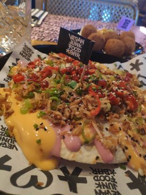 quesadilla at Vegan Junk Food Bar  - Rotterdam in Rotterdam