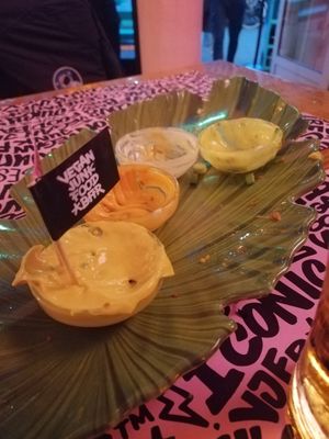 Snack platter but I was too late 😂😂 at Vegan Junk Food Bar  - Rotterdam in Rotterdam