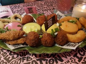 Sumo platter at Vegan Junk Food Bar  - Rotterdam in Rotterdam