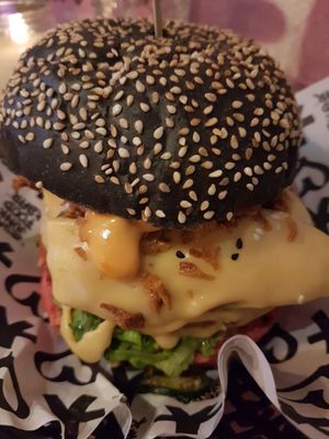 Notorious sumo burger at Vegan Junk Food Bar  - Rotterdam in Rotterdam
