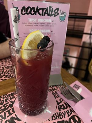 Mocktail at Vegan Junk Food Bar  - Rotterdam in Rotterdam