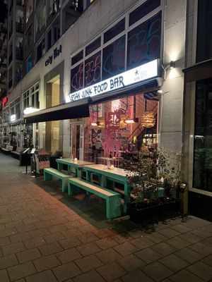 Outside at Vegan Junk Food Bar  - Rotterdam in Rotterdam