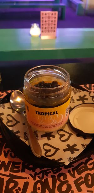 Dessert in a jar at Vegan Junk Food Bar  - Rotterdam in Rotterdam