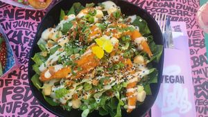 Flamboyant Shrimpz Ceasar at Vegan Junk Food Bar  - Rotterdam in Rotterdam