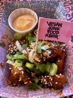 Fly wings  at Vegan Junk Food Bar  - Rotterdam in Rotterdam