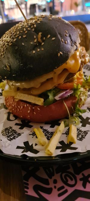 Double Mc Cruelty Free at Vegan Junk Food Bar  - Rotterdam in Rotterdam