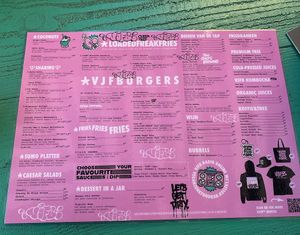 Menu  at Vegan Junk Food Bar  - Rotterdam in Rotterdam
