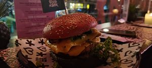 Sumo burger at Vegan Junk Food Bar  - Rotterdam in Rotterdam