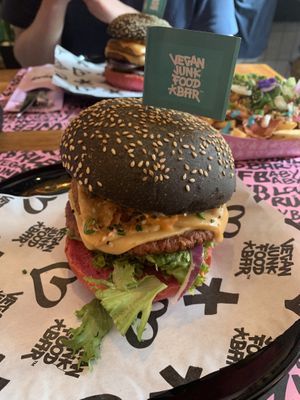 Notorious burger  at Vegan Junk Food Bar  - Rotterdam in Rotterdam