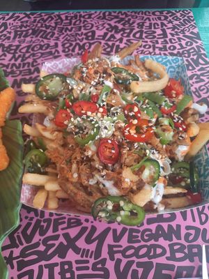 Kapsalon at Vegan Junk Food Bar  - Rotterdam in Rotterdam