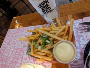 fries at Vegan Junk Food Bar  - Rotterdam in Rotterdam