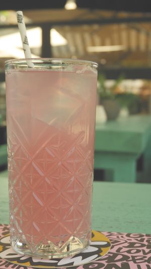 Dragonfruit Ice-T at Vegan Junk Food Bar  - Rotterdam in Rotterdam