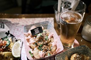 Calamari   at Vegan Junk Food Bar  - Rotterdam in Rotterdam