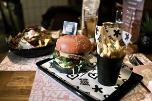 Burger  at Vegan Junk Food Bar  - Rotterdam in Rotterdam