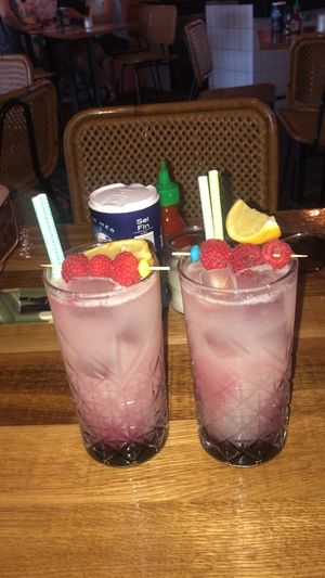 Unicorn Cocktails at Vegan Junk Food Bar  - Rotterdam in Rotterdam