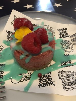 Cheesecake at Vegan Junk Food Bar  - Rotterdam in Rotterdam