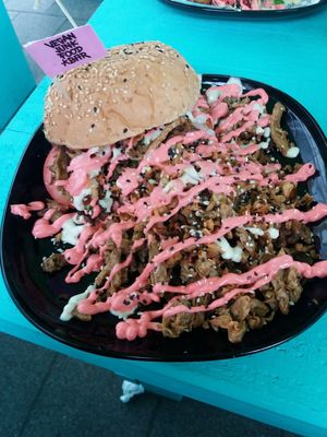 Scharma at Vegan Junk Food Bar  - Rotterdam in Rotterdam