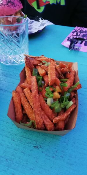 Sweet potato fries at Vegan Junk Food Bar  - Rotterdam in Rotterdam