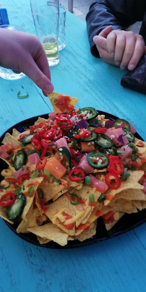 Notuna nacho at Vegan Junk Food Bar  - Rotterdam in Rotterdam
