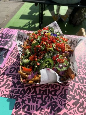Flashy Kapsalon at Vegan Junk Food Bar  - Rotterdam in Rotterdam