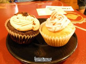cupcakes at Firestorm Books & Coffee in Asheville
