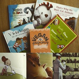 Who's got vegan books for kids and parents? Firestorm does! at Firestorm Books & Coffee in Asheville