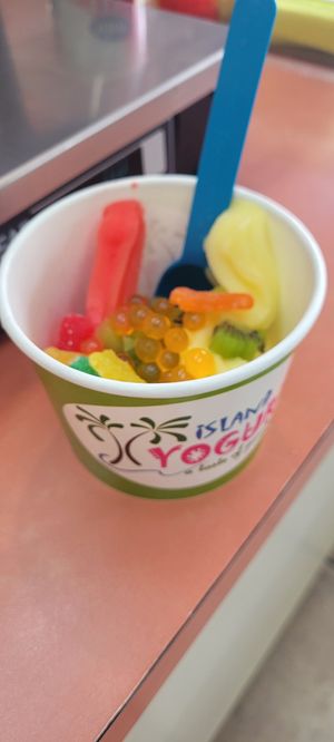  at Island Yogurt in Grand Bahama