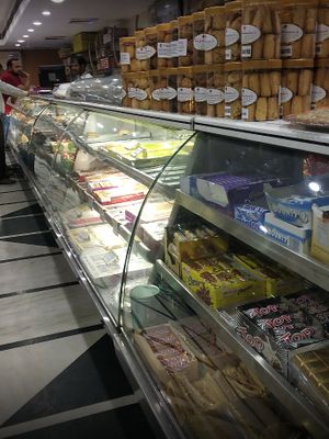 Variety of sweets. at Pahalwan's in Bari Brahmana