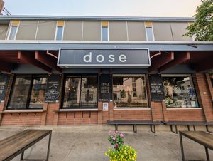  at Dose Coffee in Revelstoke
