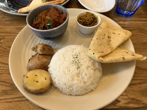 Vegan curry & rice at Shiretoko Serai in Rausu